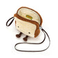 Jellycat Amuseables Toast Plush Bag, 9 Inches - Crossbody And Shoulder Purse - Fun And Unique Handbag