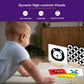 Ginimini High Contrast Flashcards For 0-12 Months - Black, White & Primary Colors For Visual Stimulation | 60 Large Pictures For