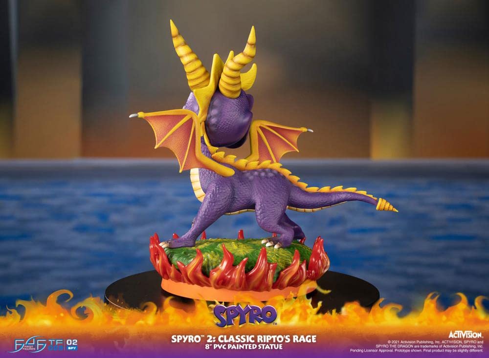 First 4 Figures Spyro 2: Ripto Rage Pvc Statue