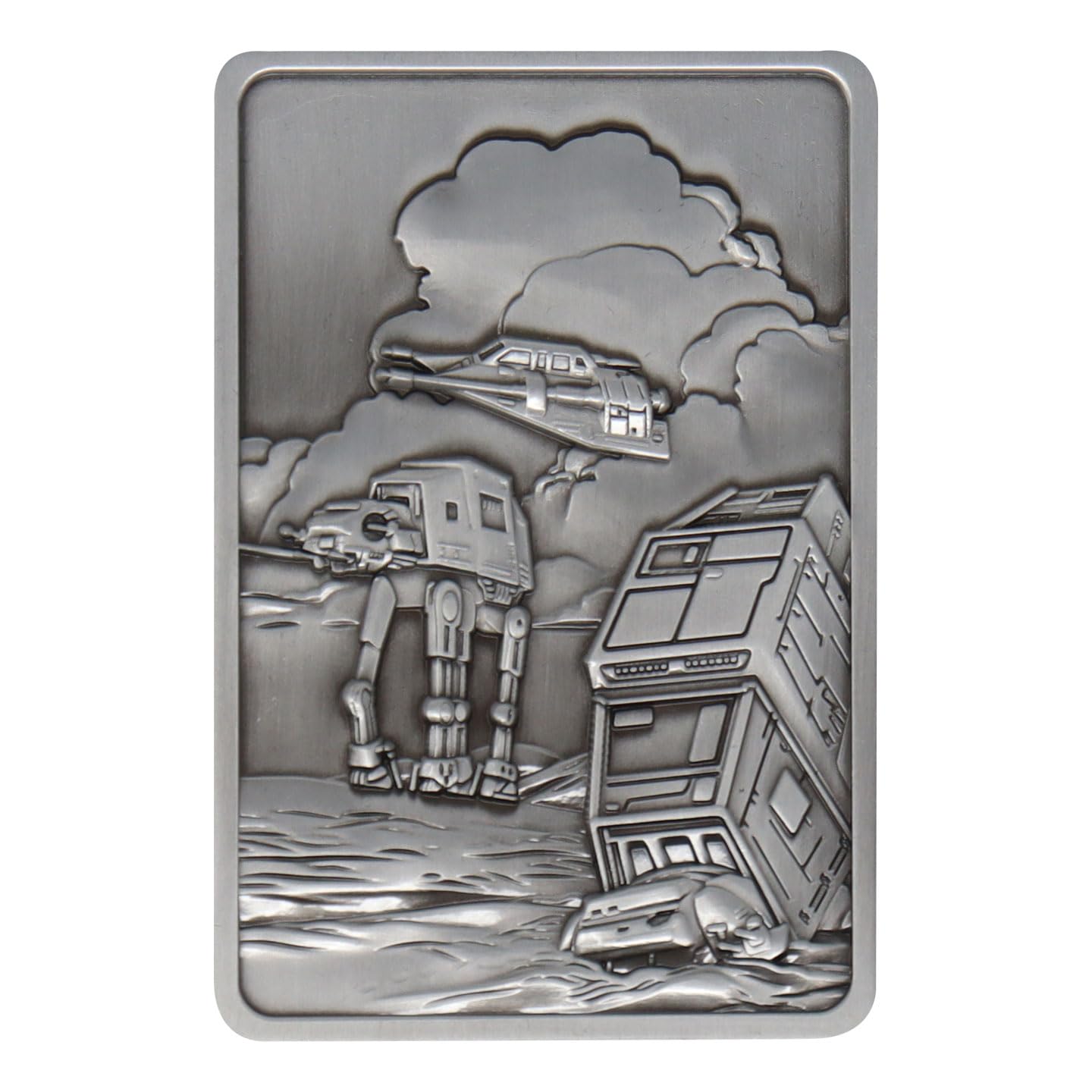 Fanattik Star Wars Battle for Hoth Collectible Metal Ingot - Medium Size, Multicoloured, Zinc, Model K-003