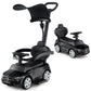 HONEY JOY Ride On Push Car  Licensed Mercedes-Benz Push Cars for Toddlers  Adjustable Canopy & Seat Storage  Horn  Toddler Push Car with Handle  Ride On Toy for Boys Girls(Black)
