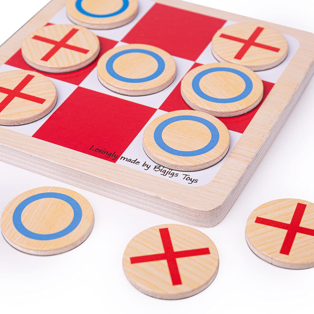 Bigjigs Toys, Noughts And Crosses Game, Wooden Toys, Tic Tac Toe Game, Board Games, Travel Games, Board Games For Families, Kids Games, Pocket Money Toys