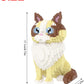 Larcele Cat Micro Building Blocks Animal Set, Diy Mini 3D Building Toy Bricks Kit,1160 Pieces Kljm-05 (Ragdoll)
