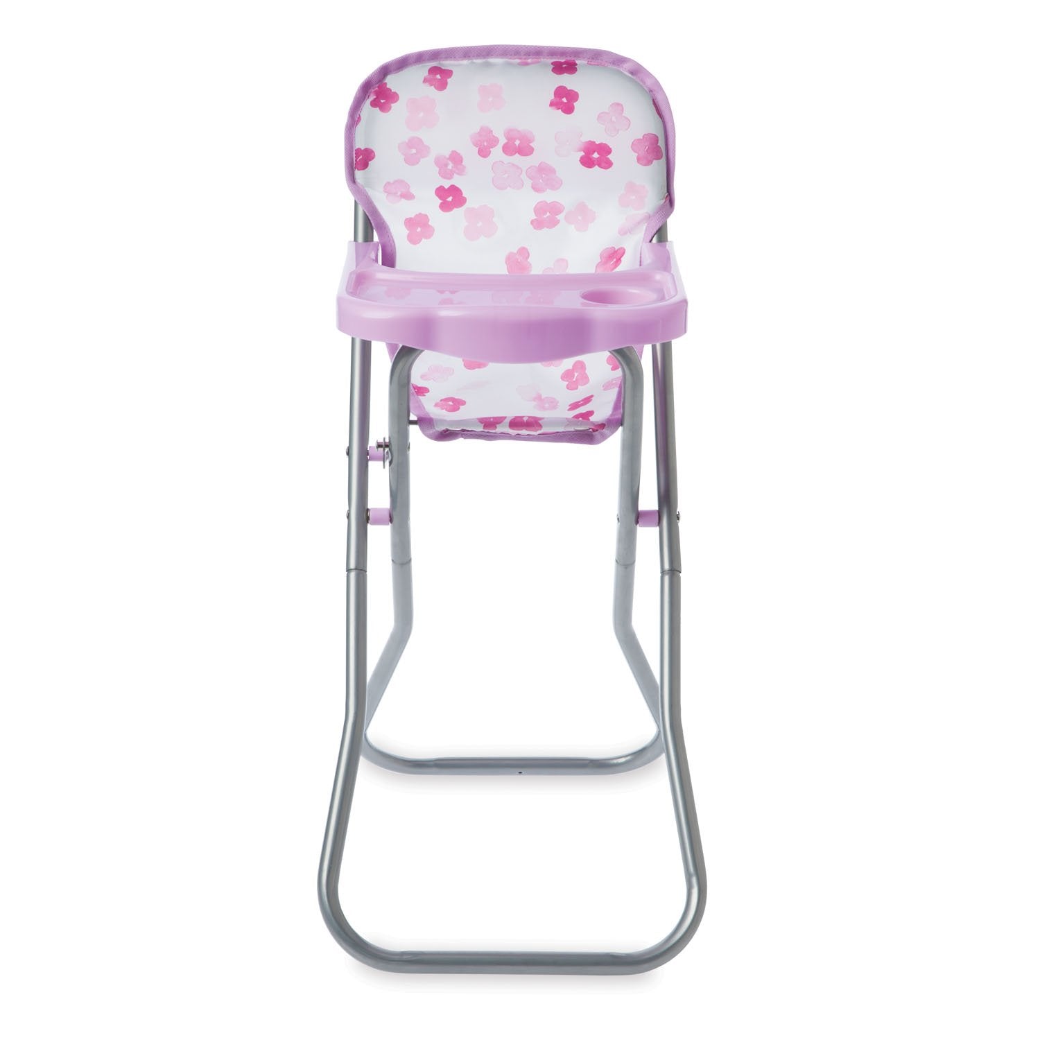 Manhattan Toy Baby Stella Blissful Blooms High Chair First Baby Doll Play Set For 12' And 15' Soft Dolls