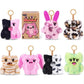 ZURU Fuggler Baby Baddies Plush Bag Charms, Mystery Surprise Collectible, 6 Characters to Collect Plus 1 Rare Mystery Character,
