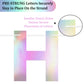 Litaus, Iridescent Happy Birthday Banner - Pre-Strung, 9 Ft, No Diy | Birthday Decorations | Happy Birthday Sign For Birthday De