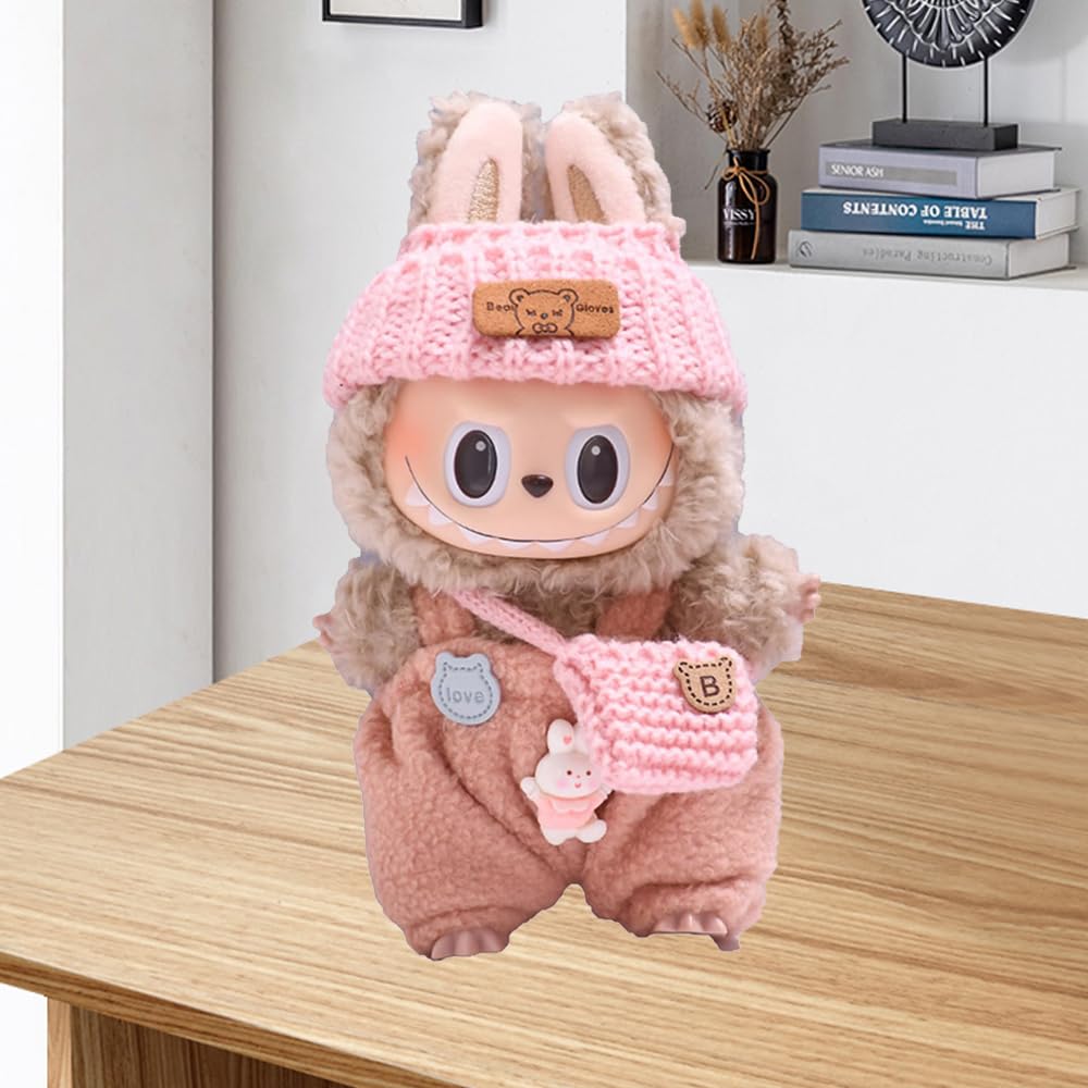 2025 New Clothes For Labubu Outfit, Exquisite Accessories For Labubu,Cute Clothes Set For 17 Cm Labubu Accessories (#G)