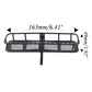Vgoohobby Metal 6.41''x1.92'' RC Back Hitch Cargo Carrier Luggage Basket Rear Carrier Mount Trailer Compatible with RC4WD Traxxa