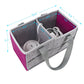 Seracle Carrying Case Travel Felt Bag Compatible With Toniebox Starter Set And Tonies Figurine (Gray+Purple)