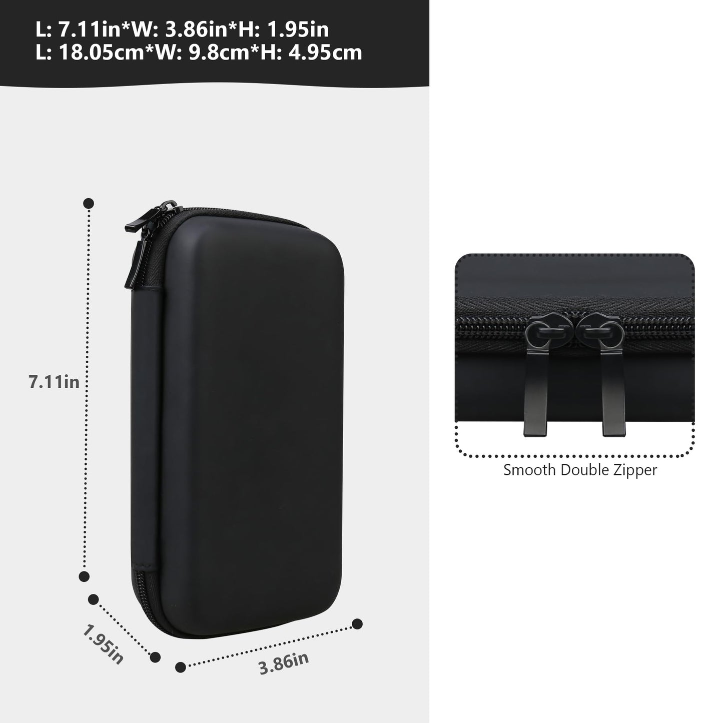 Supmay Carrying Case Compatible with KAVOYI/Beico/TEBIYOU 32 Bit Handheld Games for Kids, Portable Arcade Gaming Player Storage