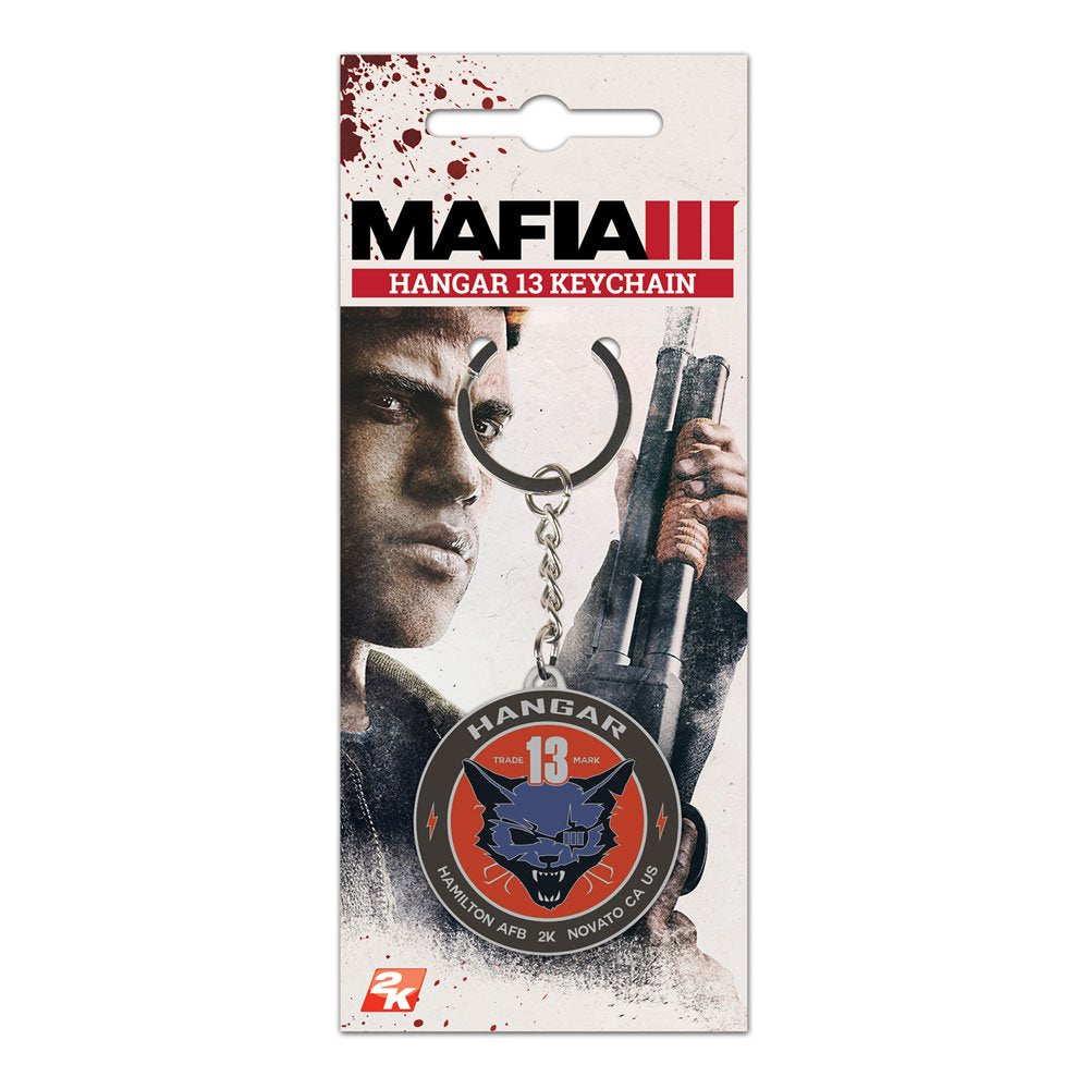 Mafia III Hangar 13 Metal Keychain