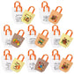 JAPBOR Fall Coloring Goodie Bags - 24PCS Autumn Colouring Gift Bag Bulk for Kids, Color Your Own Thanksgiving Painting DIY Craft