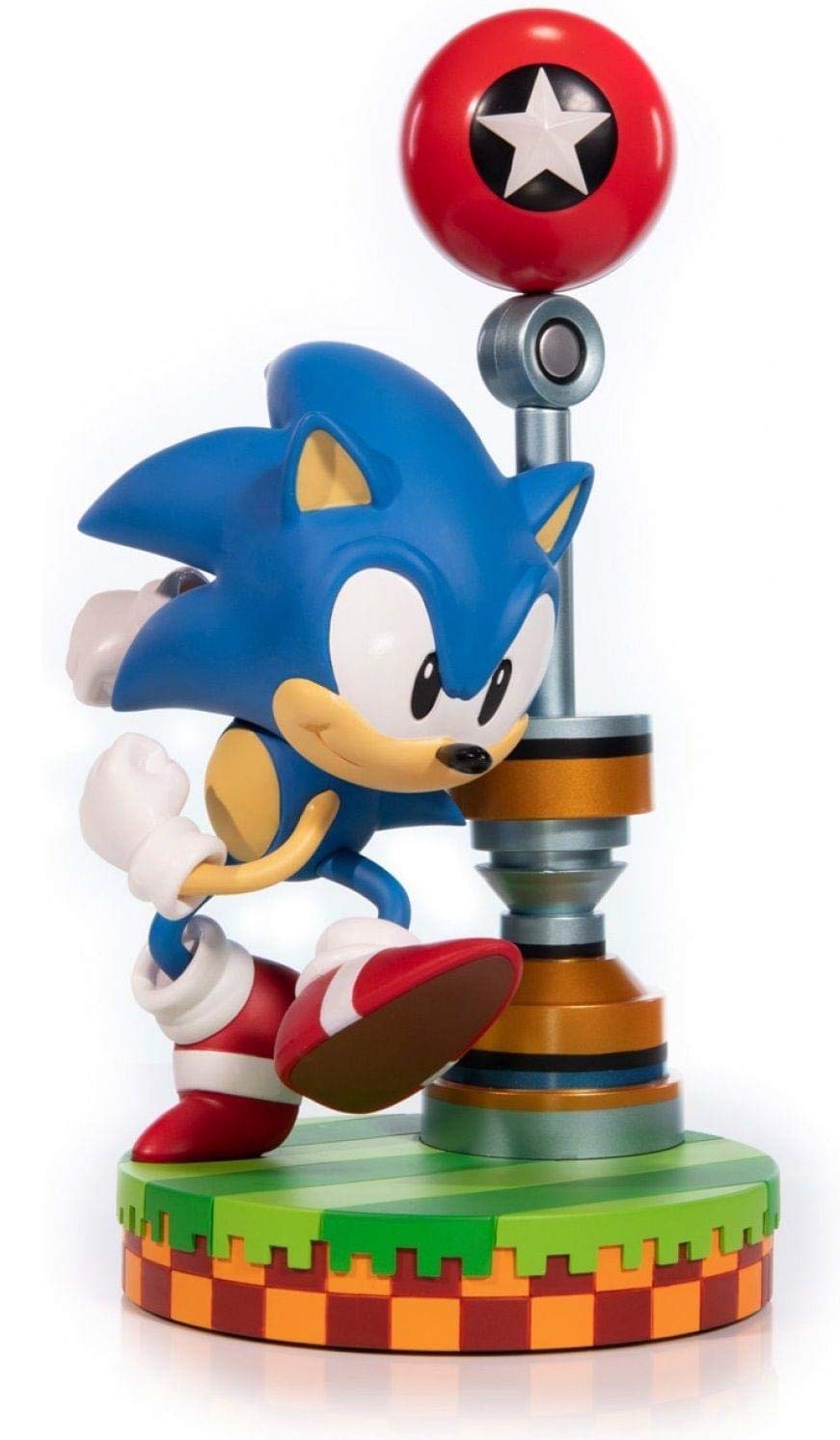 Sonic The Hedgehog 11 Inch Sonic Pvc Statue