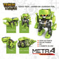 Elenco Teach Tech Meta.4 Solar Robot, 60 Pieces, Lime Green (Ee-Ttg617)