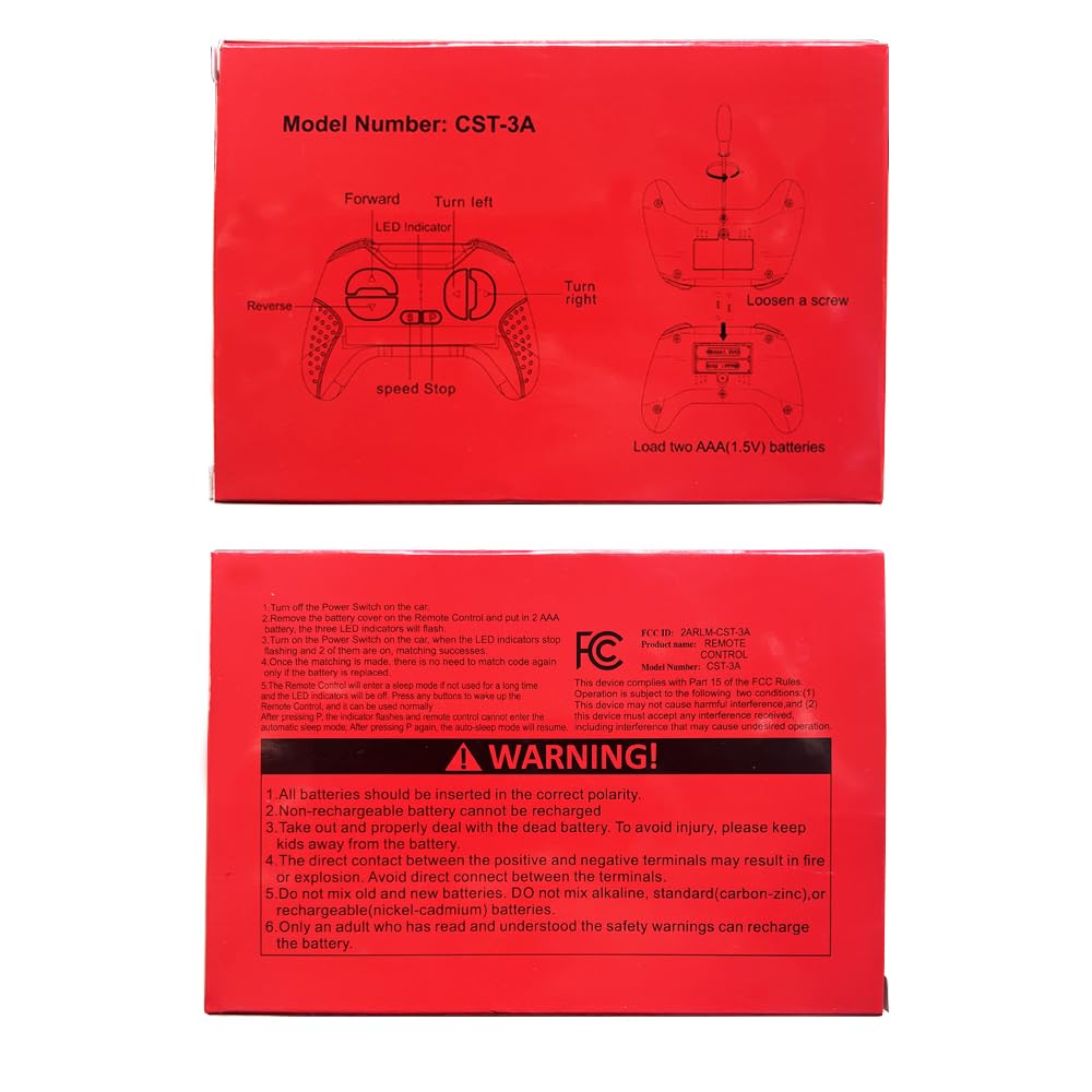 NO.6 2.4G Bluetooth Remote Control for Power Wheels,ZM Controller Transmitter for Kids Electric Ride on Toy SUV Replacement Part