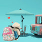 Mambobaby Float With Canopy Baby Swimming Float Non Inflatable Baby Pool Float With Upgraded Tail Removable Sun Canopy Upf 50+ F