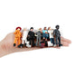 Onest 9 Pieces Little People Figurines Hand Painted People Action Figures Toys Realistic Detailed Policeman Pilot Fireman Mailman Chef Figurine Model Toys For Kids Toddlers