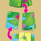 Melon Rind Math Game for Kids - Adding & Subtracting Card Game, Ages 5+, Cardstock, Quick Screenless Activity