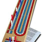 Bicycle Folding Cribbage Board 12'' - 3 Track With Pegs & Instructions