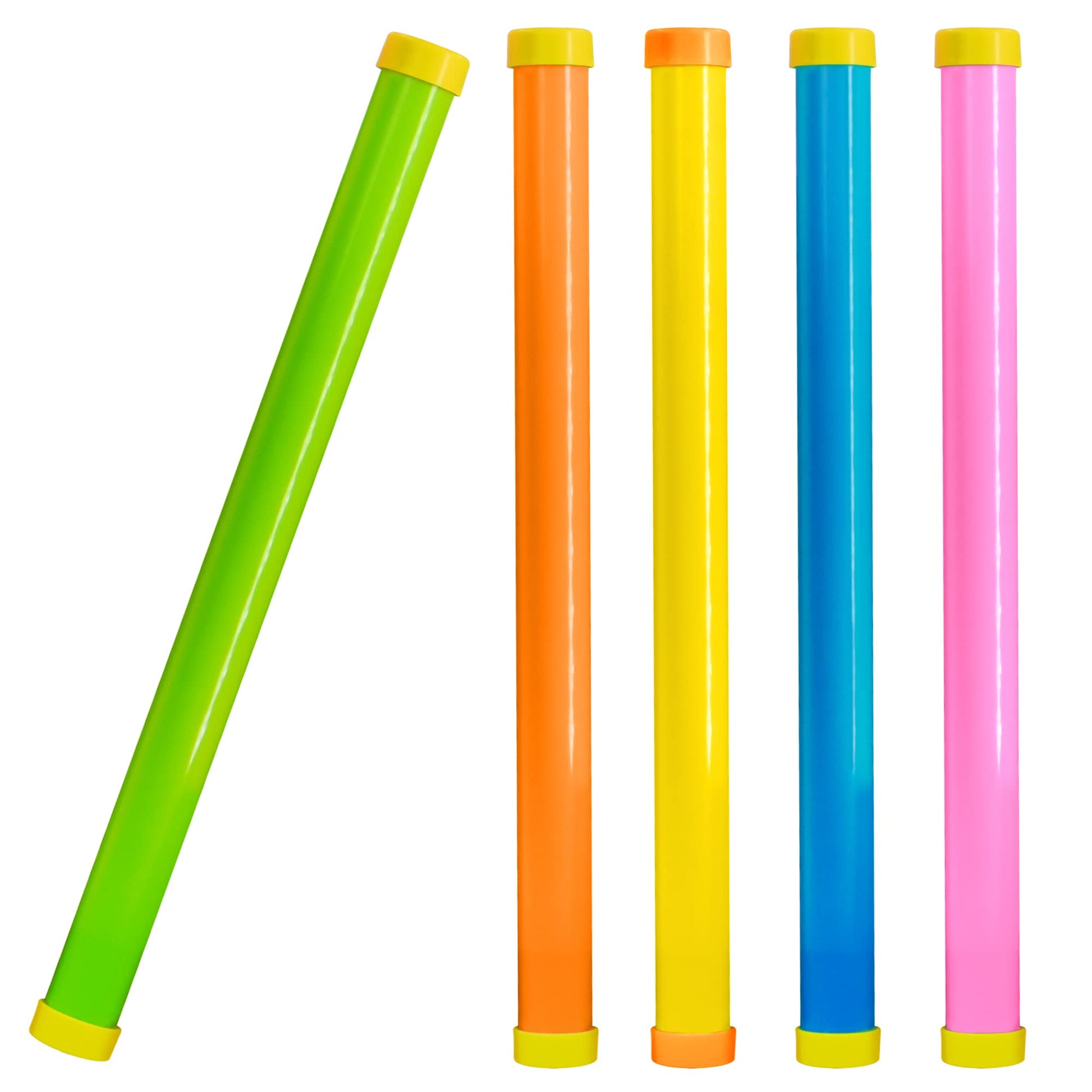 Novelty Place 16 Groan Tube Noise Makers 5 Pack - Funny Party Noisemaker for Kids and Adults - Party Favor Sound Tubes Toys Mult