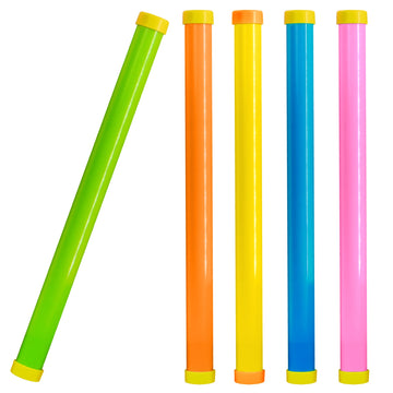 Novelty Place 16 Groan Tube Noise Makers 5 Pack - Funny Party Noisemaker for Kids and Adults - Party Favor Sound Tubes Toys Mult
