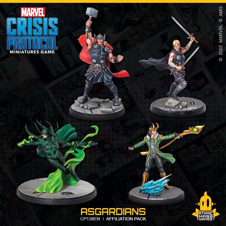 Marvel: Crisis Protocol Uncanny X-Men AFFILIATION PACK - Unite the Mutant Heroes! Tabletop Superhero Game, Ages 14+, 2 Players,