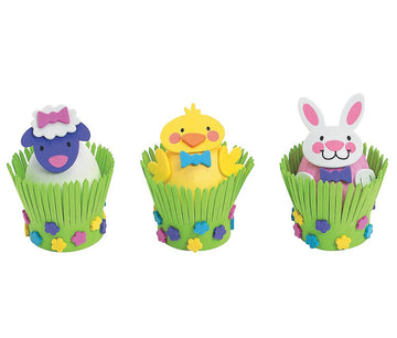 Foam Easter Egg Decorating Craft Kit (One Dozen)Easter/Crafts/Activities