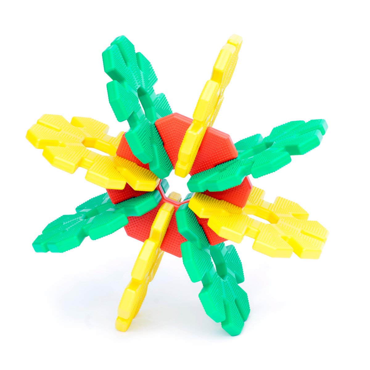 Polydron Kids Giant Octoplay Set 2 - Educational Construction Toy - Multicolored - Children Development Building Kit - 2+ Years