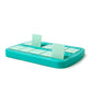 Genuine Fred Mini Match UP Snack Tray, Interactive Game for Kids, BPA Free, Teal, 8.5" x 6", Dishwasher Safe