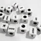 ZLIXING 15 Pcs Dice for Left Right Center Dice Game Prime Only Dice Family Board Games Accessories