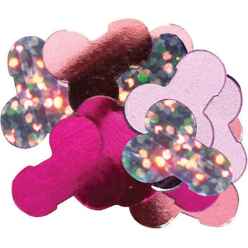 Hott Products Bachelorette Party Jumbo Pecker Confetti, Assorted Colors, 2 Ounce