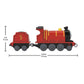 Thomas & Friends Die-Cast Push-Along Toy Train - James Model HDY62, Metal & Plastic, Youth Large 11-13, Ideal for Kids Ages 3+