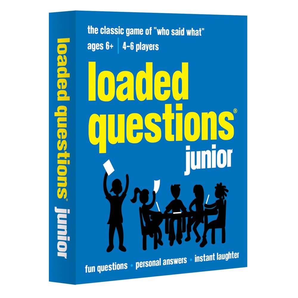 All Things Equal: Loaded Questions Juinor  Card Game  the Classic Game of 'Who Said What'  4 to 6 Players  for Ages 6 and up