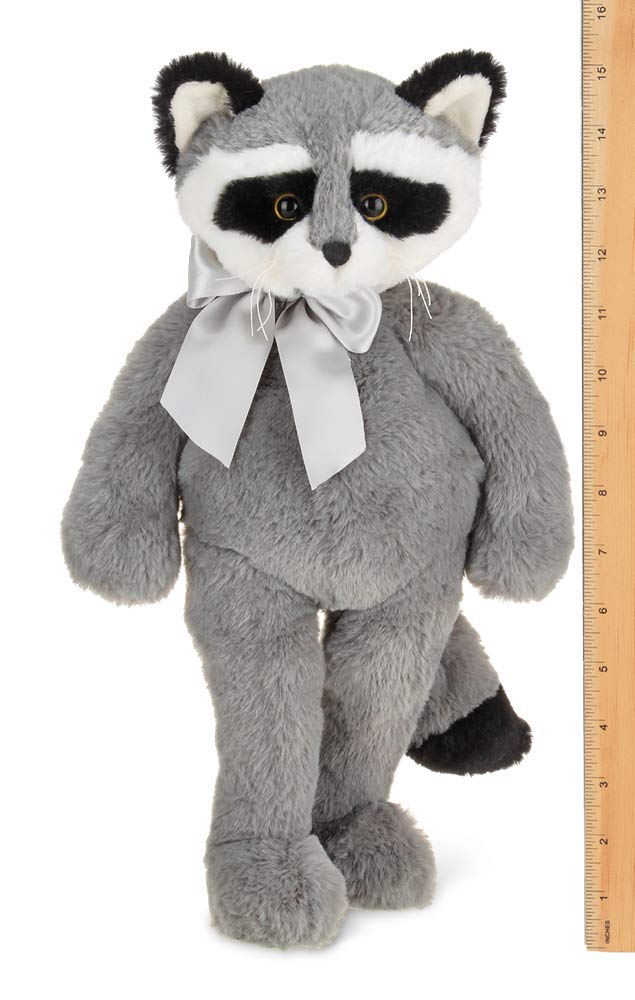 Bearington Camper Plush Raccoon Stuffed Animal, 16 Inches