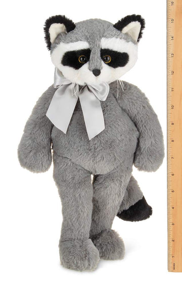 Bearington Camper Plush Raccoon Stuffed Animal, 16 Inches