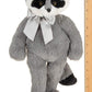 Bearington Camper Plush Raccoon Stuffed Animal, 16 Inches