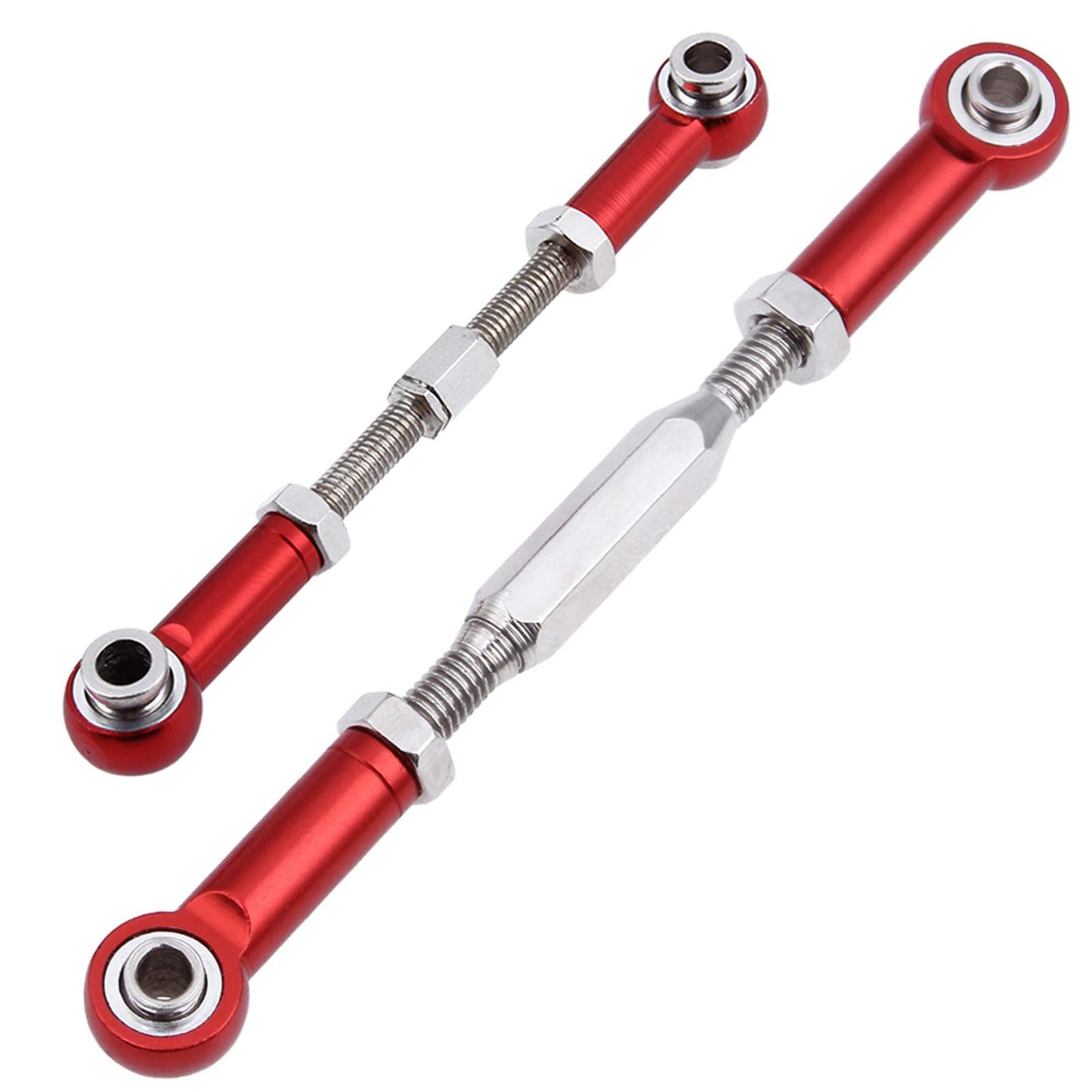 HobbyPark Adjustable Aluminum Upgrades Parts Turnbuckles Camber Links Set for 1/10 Traxxas Slash 2WD 4X4 Hoss Rustler VXL Stampe