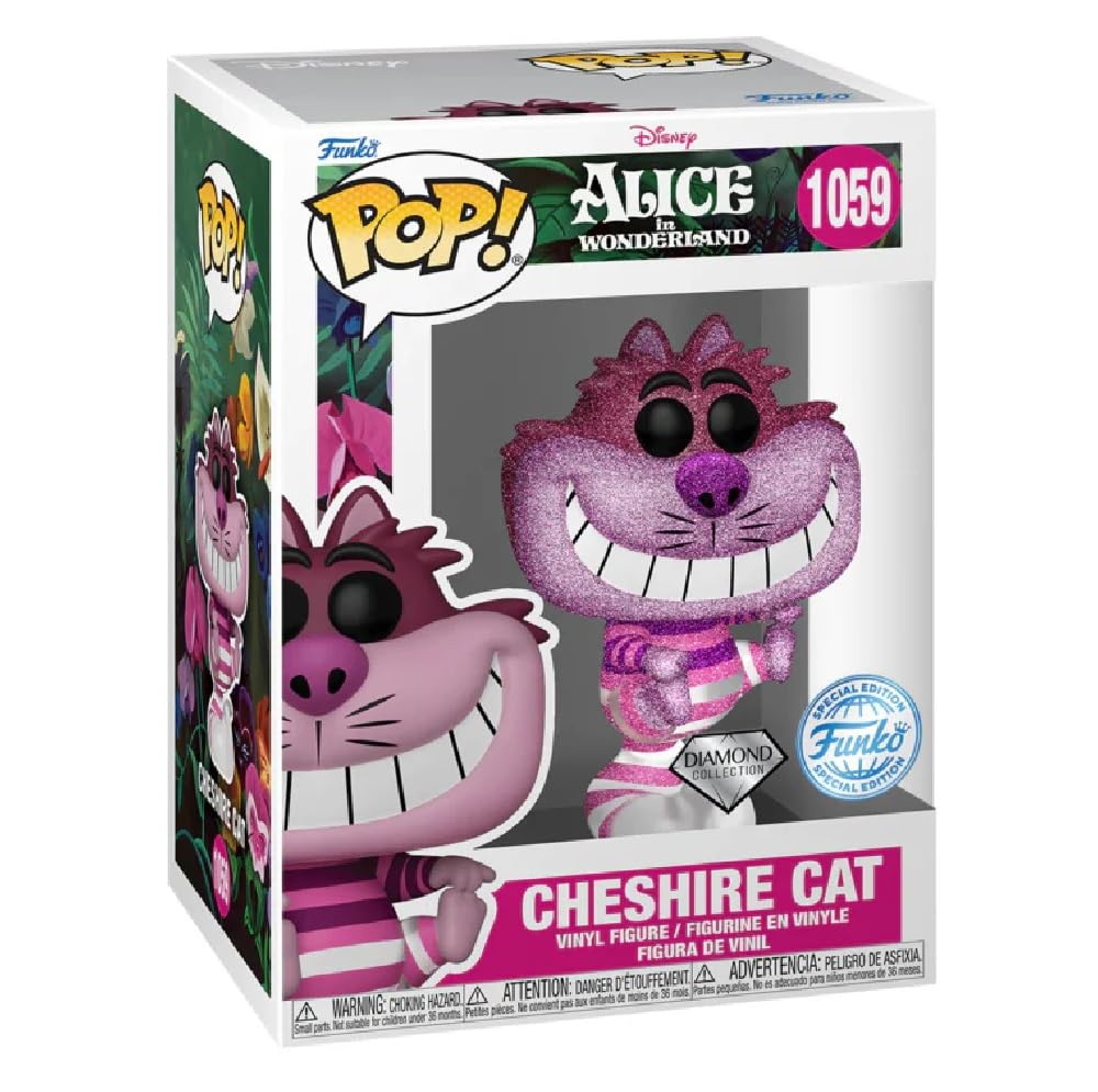Funko Pop! Alice In Wonderland 1059 Cheshire Cat Diamond Special Edition