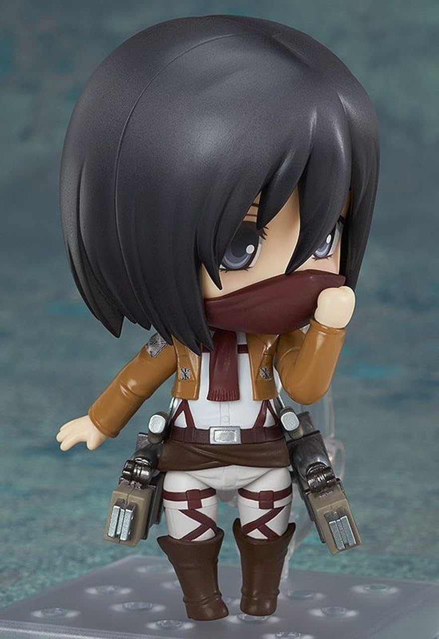 Good Smile Attack On Titan: Mikasa Ackerman Nendoroid Action Figure, Multicolor