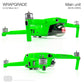Wrapgrade Main Unit Skin Compatible With Dji Mavic Air 2 (Neon Green)