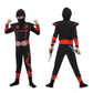 Twister.Ck Ninja Costume For Boys, Deluxe Ninja Costume With Ninja Foam Accessories For Kids Dress Up Party (M)