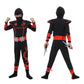 Twister.Ck Ninja Costume For Boys, Deluxe Ninja Costume With Ninja Foam Accessories For Kids Dress Up Party (S)