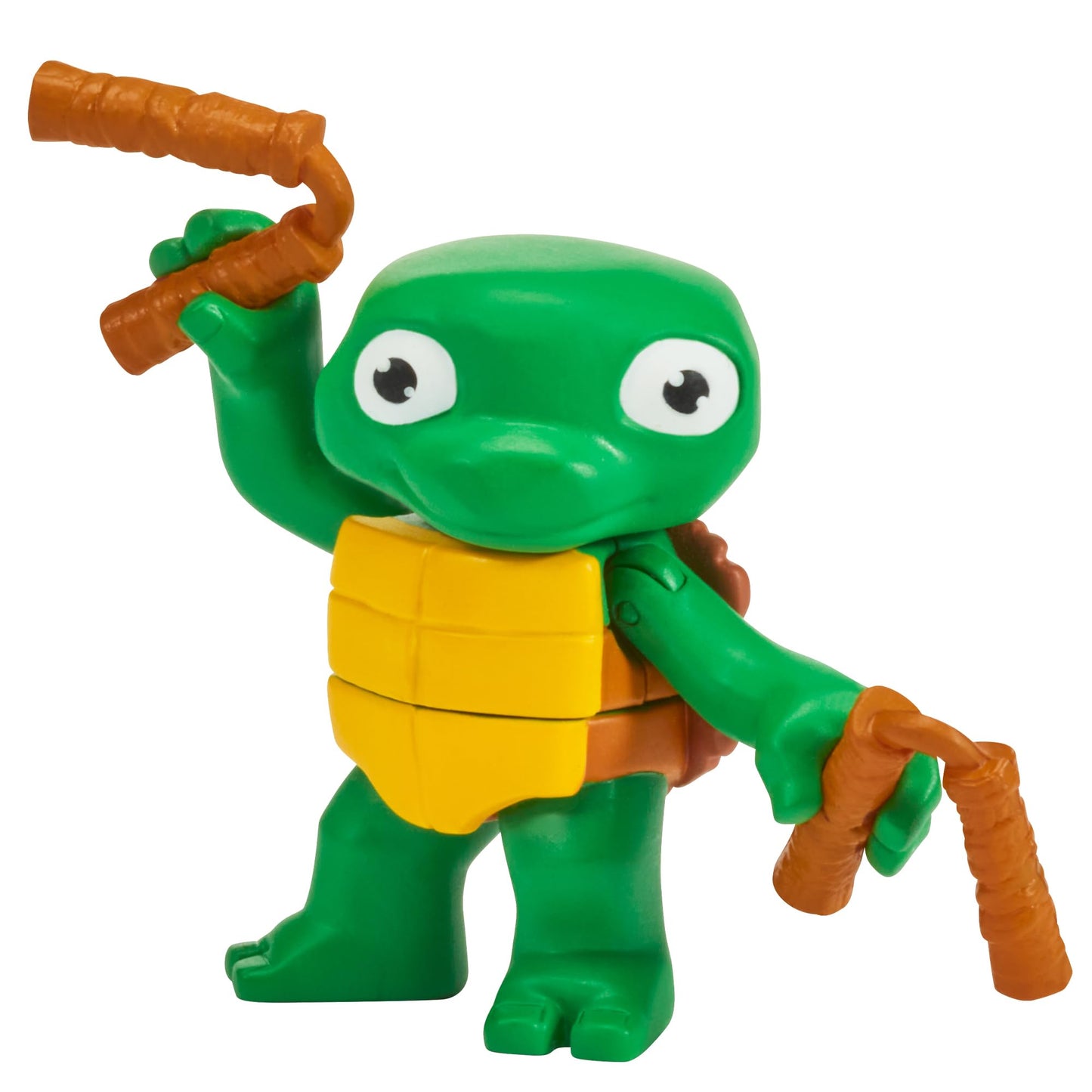 Teenage Mutant Ninja Turtles 83291 Turtle Tots Action Figure 2-Pack Featuring Michelangelo and Raphael. Ideal Present for Boys 4 to 7 Years and TMNT Fans