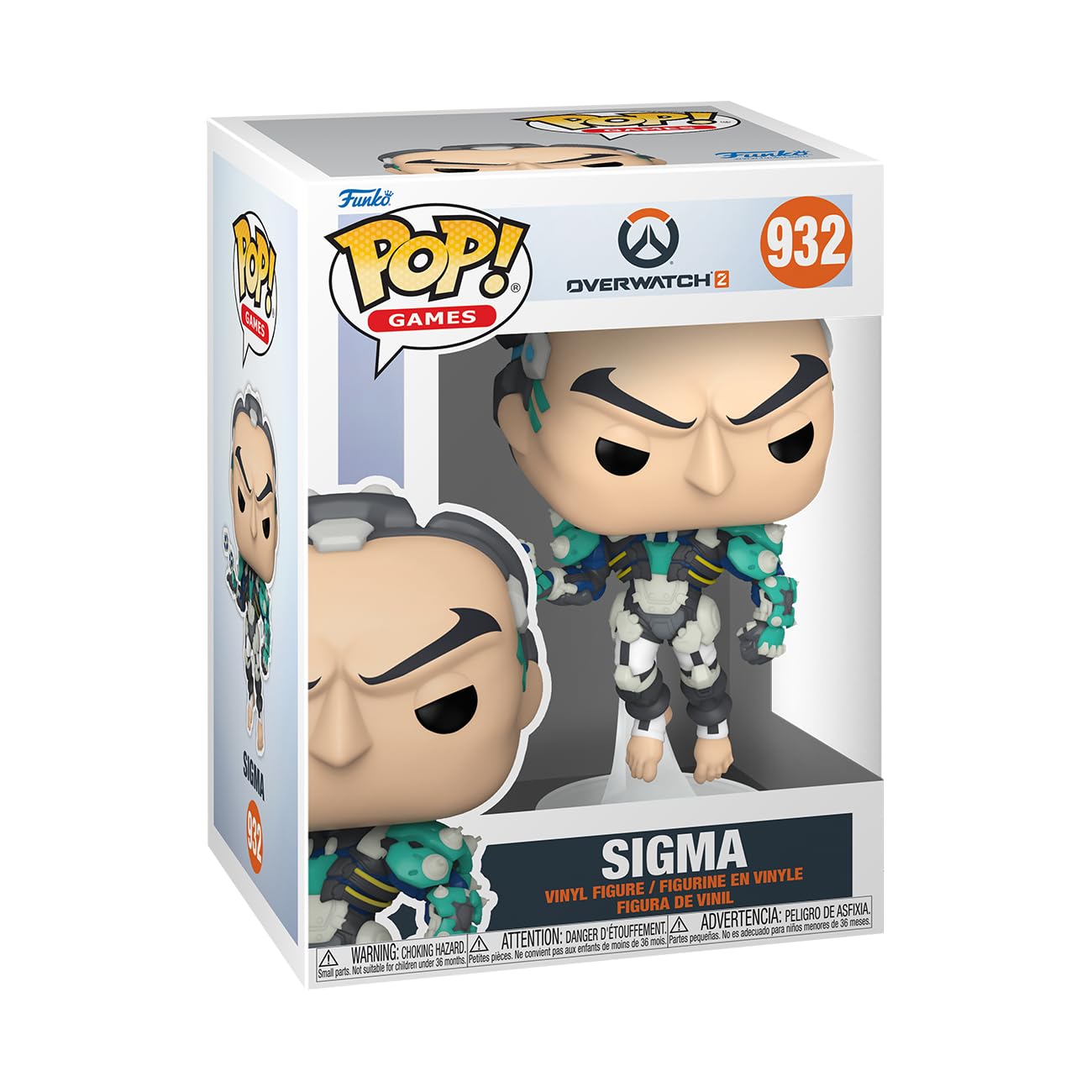 Funko Pop! Games: Overwatch 2 - Sigma - Overwatch - Collectable Vinyl Figure - Gift Idea - Official Merchandise - For Kids & Adults - Video Games Fans - Model Figure For Collectors And Display