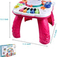 Dahuniu Baby Toy- Engaging Baby Activity Center For 6 12 18 Months Old- Safe, Sturdy, And Fun (11.8 X 11.8 X 12.2 Inches) (Red)