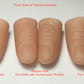 D'lite D'lites Regular Red Lightup Magic Thumbs Set - 2 Ultra Bright Illusions, Easy Tricks, Cardboard, Free Training Videos
