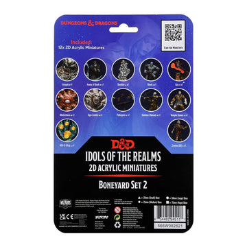 Wizkids D&D Idols Of The Realms: Boneyard - 2D Set 2
