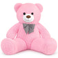 Sausudols XXL Giant Teddy Bear 47  Jumbo Plush Stuffed Animal  Soft Hugging Toy Gift for Kids  Valentine's Day  Christmas Pink