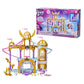 My Little Pony Castle Playset Toy - 22-Inch with 2 Ziplines & Princess Pipp Figure, Multicolor, Model F2156