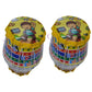 Prapti Mart Super 2 Pcs Combo Plastic Dholak Combo For Kids | Ages 14 Years (Small Size, MultiColour)